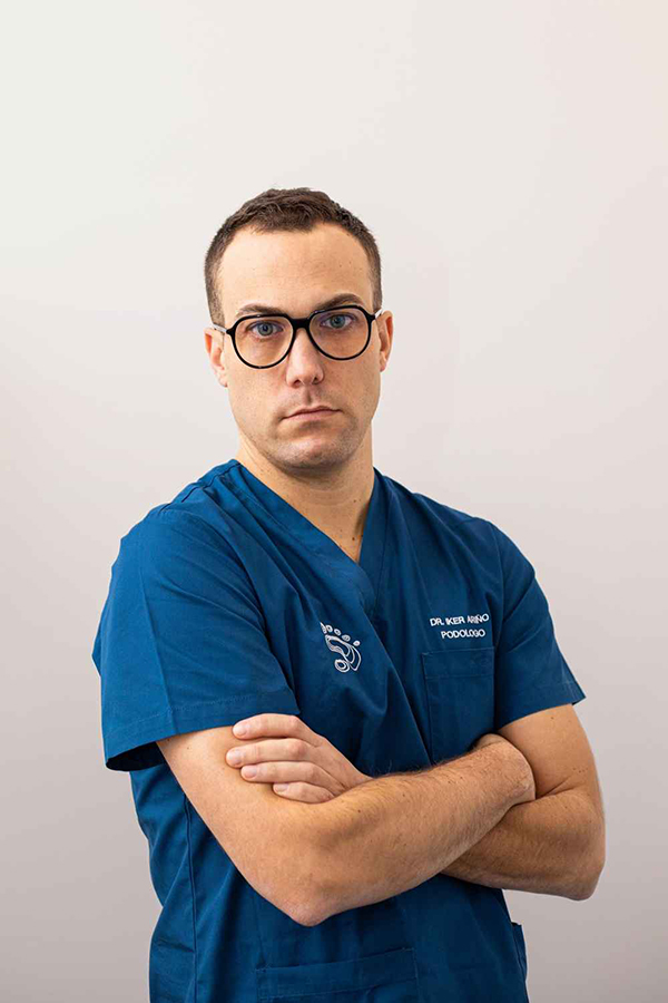 Iker Ariño, podólogo de Clínica del Pie Ariño